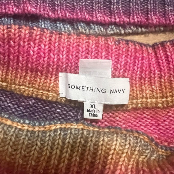 Something Navy Sweater and Sweatershorts set - poppy ombré - Picture 4 of 6